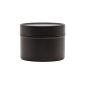 Preview: Candle container - 100ml - black - Round seamless slip lid jars and lid without window